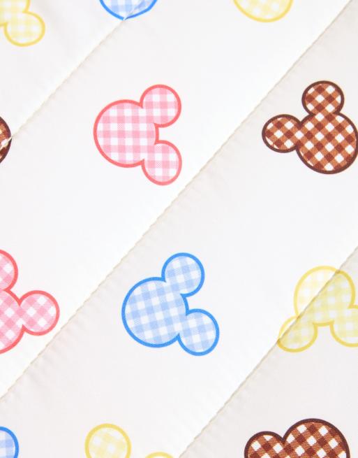 Skinnydip Disney mickey gingham laptop sleeve 16" in white, 3 of 4