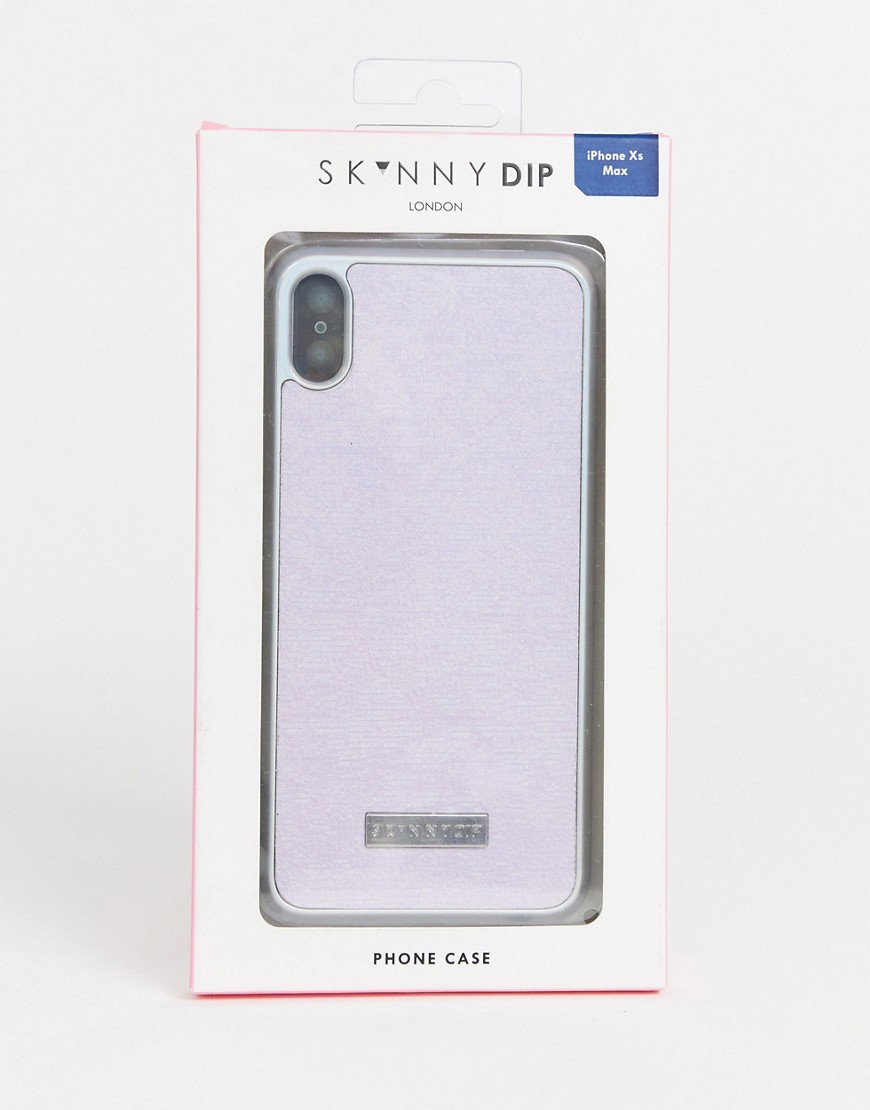 Skinnydip – Glacier – Fodral till iphone XS MAX-Silver