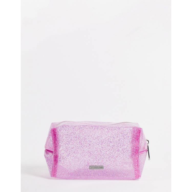 Glitter hotsell makeup pouch