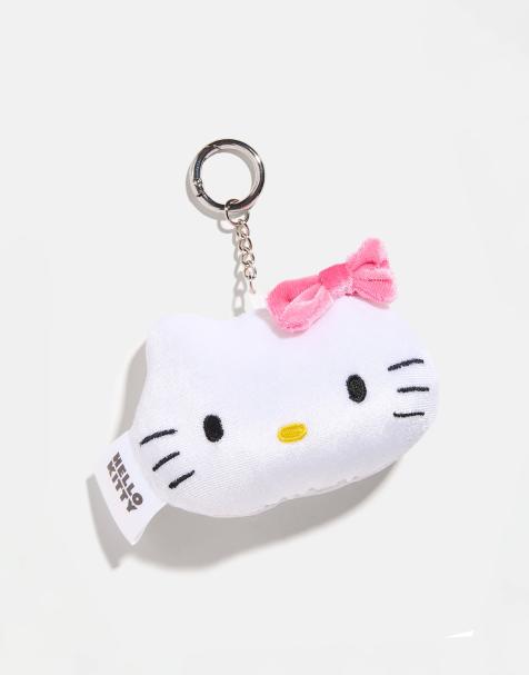 Skinnydip Hello kitty keyring bagcharm in pink - view 1