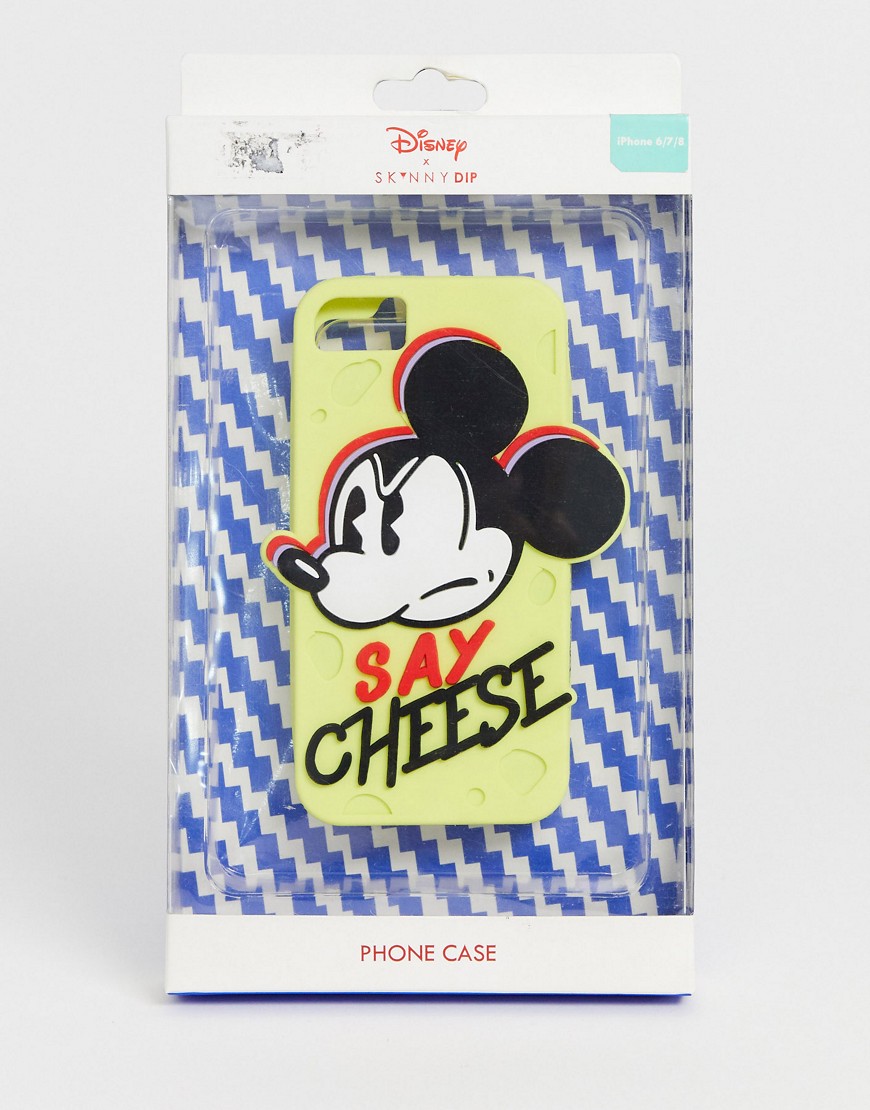 Skinnydip iphone 6/6S/7/8 Mickey Mouse phone case-Yellow
