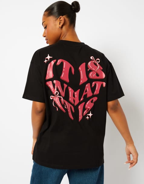 Skinnydip It is what it is t-shirt in black - view 1
