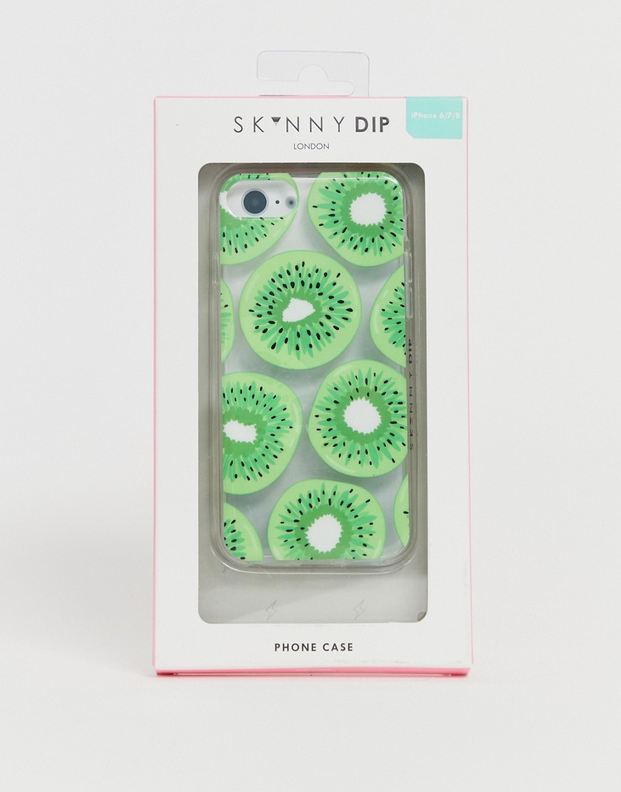 Skinnydip – Kiwi – iPhone fodral för 6/7/8/s/6 Plus/7 Plus/X/XS/XSMAX/XR-Grön