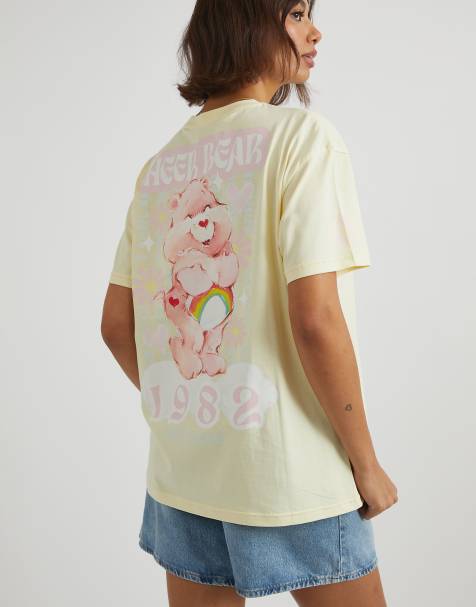 Skinnydip London Care Bears Cheer Bear T-Shirt in Yellow - view 1
