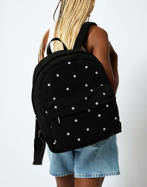 Skinnydip London Cord Daisy Backpack