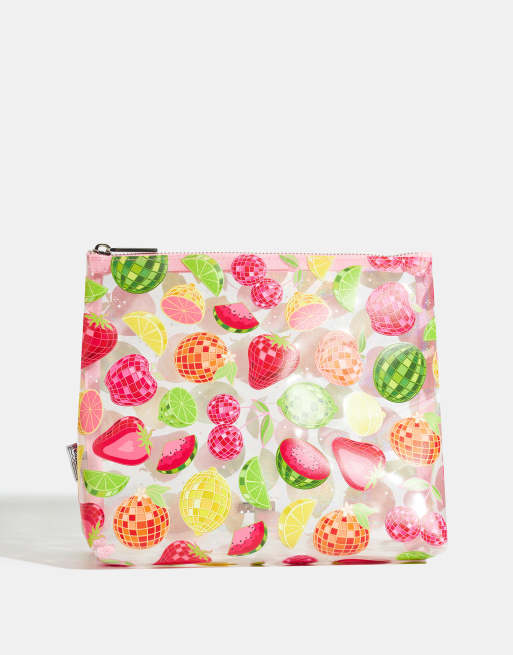 Skinnydip London Disco Fruit Salad Wash Bag