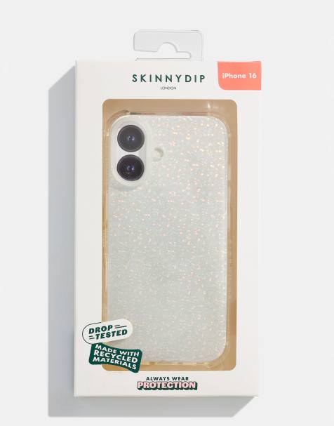 Skinnydip london disco holo shock iphone case in multi - view 1