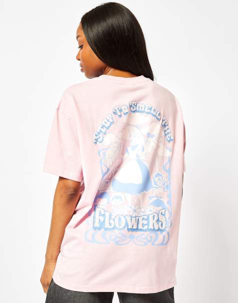 Skinnydip London Disney Alice In Wonderland Flowers T-Shirt - view 1