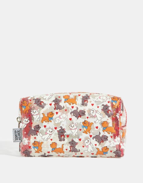 Skinnydip London Disney Aristocats Ditsy Heart Makeup Bag - view 1