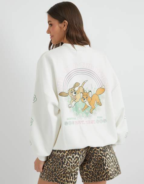 Skinnydip London Disney Fox & The Hound Flower Sweatshirt - view 1