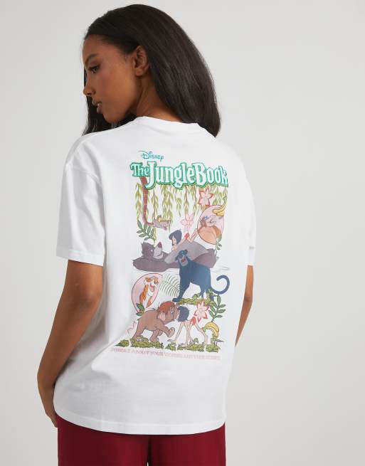 Skinnydip London Disney The Jungle Book Poster T-Shirt in Ecru