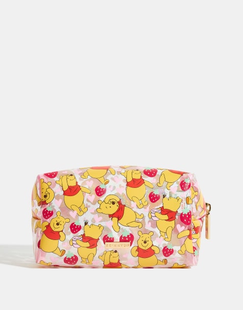 Skinnydip london disney winnie the pooh strawberry makeup bag in multi - view 1