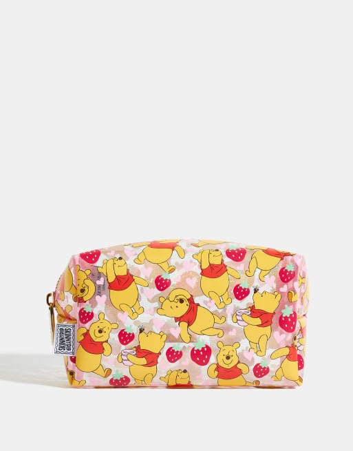 Skinnydip London Disney Winnie The Pooh Strawberry Makeup Bag