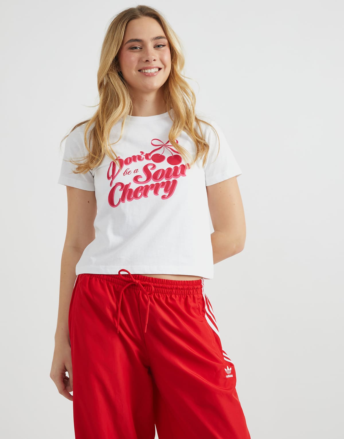 Skinnydip London Don't Be A Sour Cherry Baby Tee