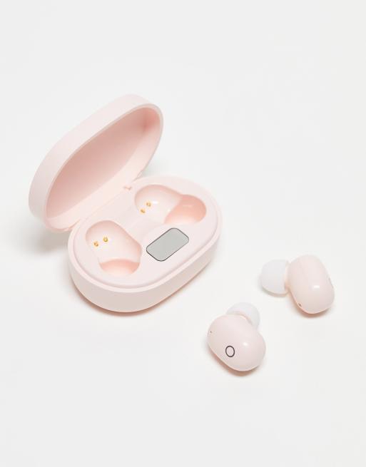 Skinnydip London earbuds in pink ASOS