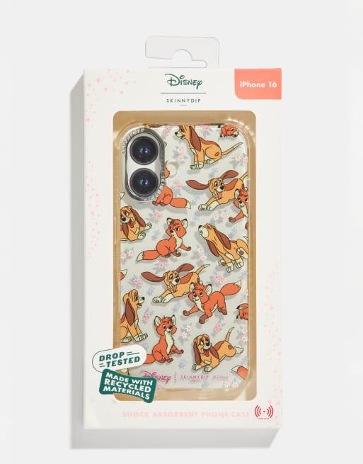 Skinnydip london fox and the hound iphone case in brown - BROWN
