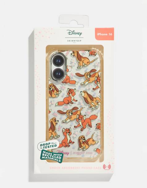 Skinnydip london fox and the hound iphone case in brown - view 1