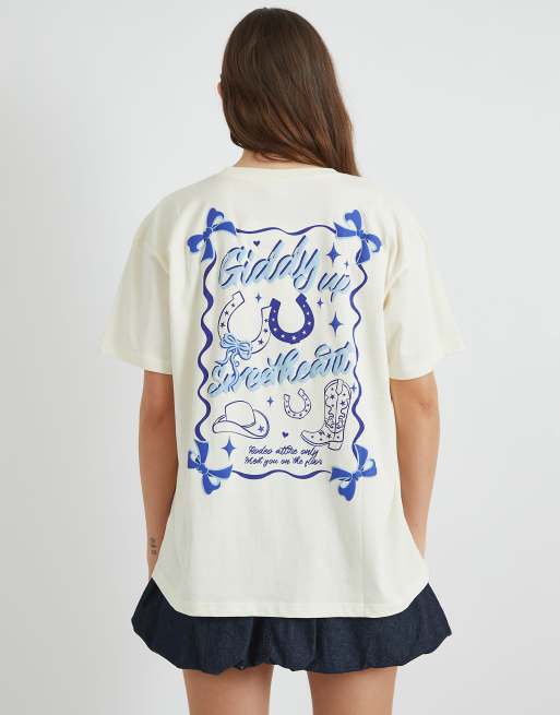 Skinnydip London Giddy Up Sweetheart T-Shirt