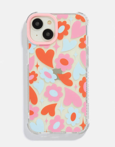 Skinnydip London Groovy Flower Heart Shock iPhone Case - view 1