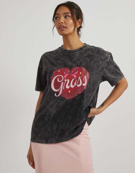 Skinnydip London Gross T-Shirt in Acid Wash - view 1
