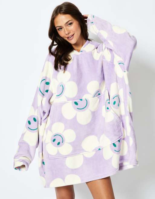 Lilac hoodie dress discount