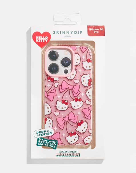 Skinnydip london hello kitty cherry repeat case in red - view 1