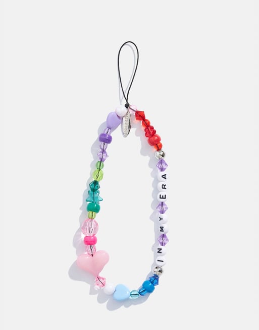 Skinnydip London In My Era Multicolour Beaded Phone Strap