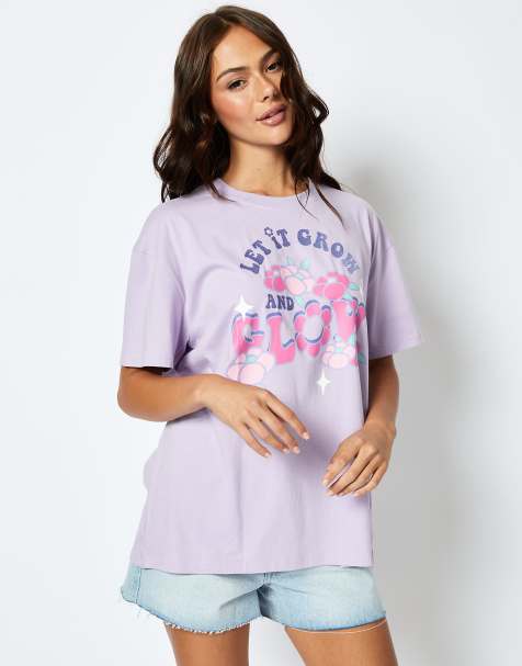 Skinnydip London In Your Wildest Dreams T-Shirt in Ecru - view 1