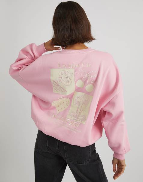 Skinnydip London La Dolce Vita Sweatshirt in Pink - view 1
