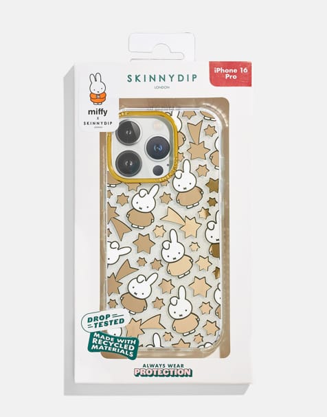 Skinnydip london miffy gold celestial case in gold - view 1