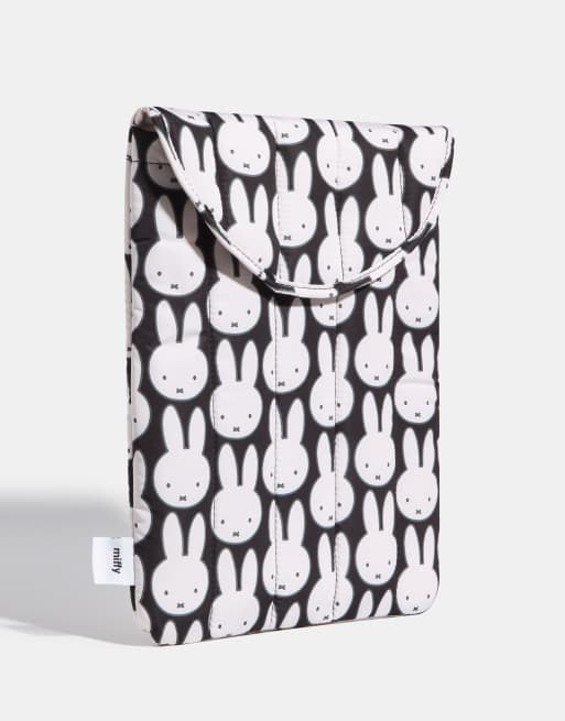 Skinnydip london miffy laptop sleeve in black 14