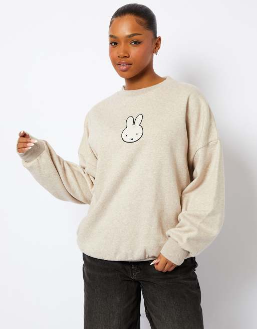 Skinnydip London Miffy Oatmeal Sweatshirt