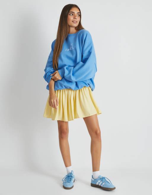 Skinnydip london miffy seaside outline sweatshirt in blue, 4 of 4