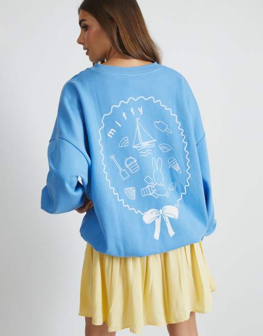 Skinnydip London Miffy Seaside Outline Sweatshirt