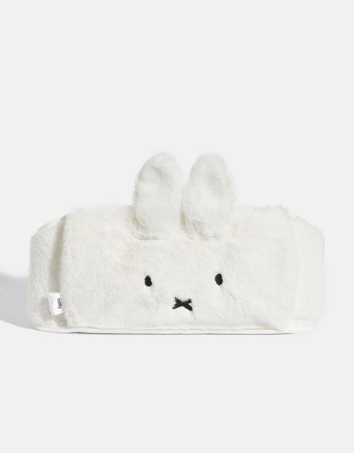 Skinnydip london miffy wrap around hot water bottle in white - WHITE