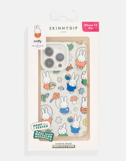 Skinnydip London Miffy x Skinnydip Holo Shock iPhone Case ASOS
