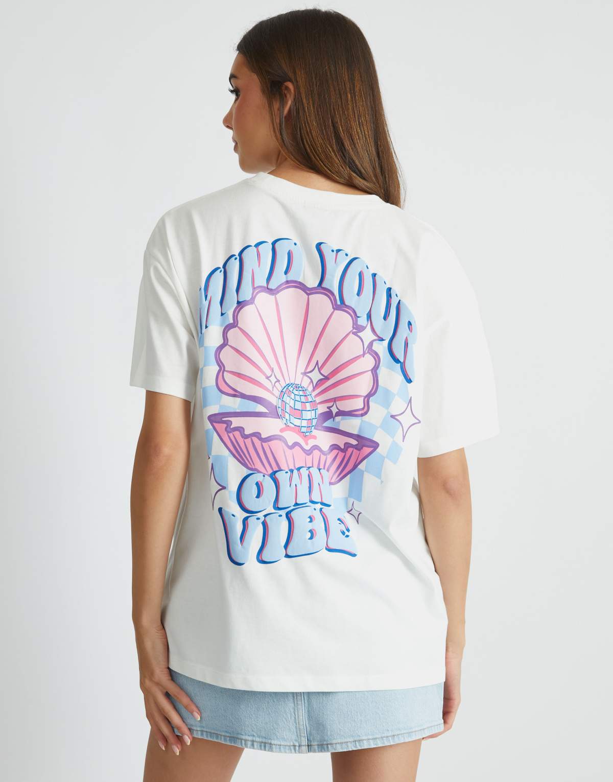 Skinnydip London Mind Your Own Vibe Shell T-Shirt