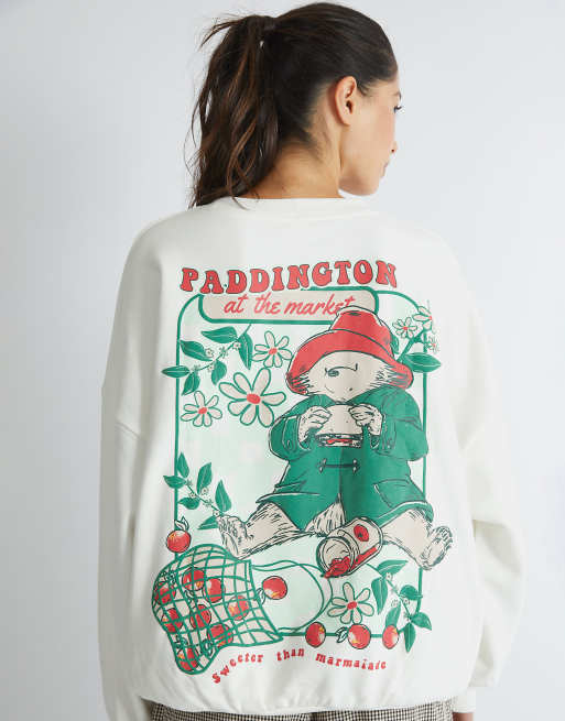 Skinnydip london paddington at the market sweatshirt in white - WHITE