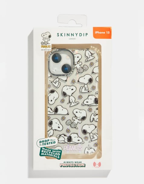 Skinnydip london peanuts lilac daisy iphone case in lilac - LILAC - view 1