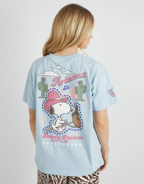 Skinnydip London Peanuts Snoopy Howdy Partner T-Shirt - view 1
