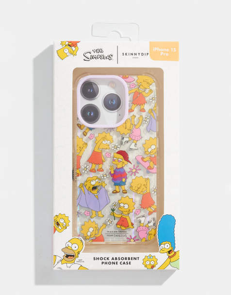 Skinnydip london the simpsons x skinnydip you are lisa iphone case in purple - view 1