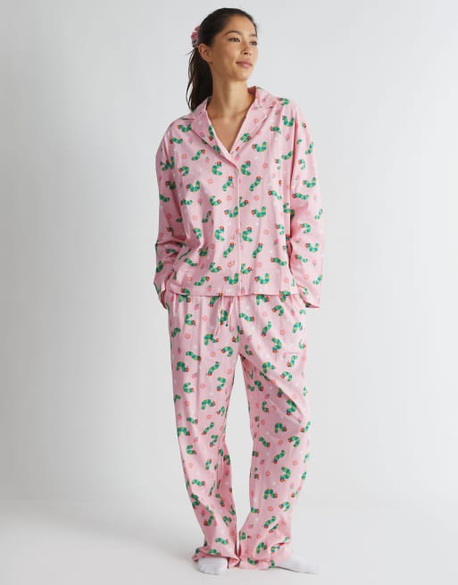 Skinnydip london the very hungry caterpillar pyjama set in pink in pink - LPINK
