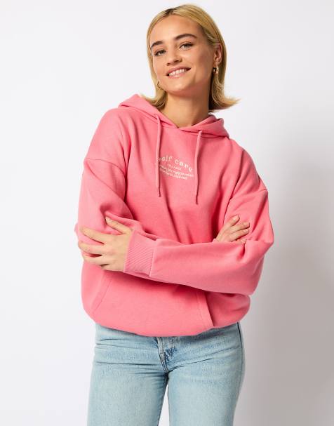 Skinnydip london wellness hoodie in pink - view 1