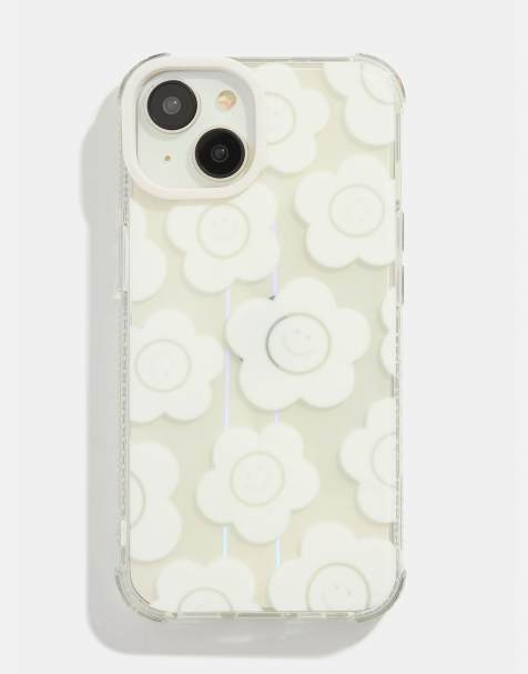 Skinnydip London White Happy Flower Shock iPhone Case - view 1