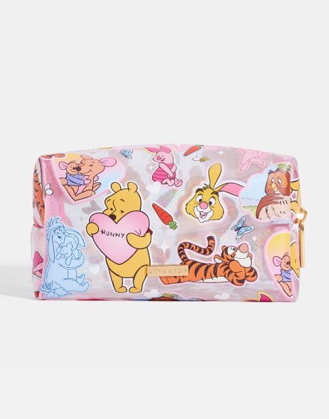 Skinnydip london winnie the pooh cute sticker makeup bag in multi - view 1