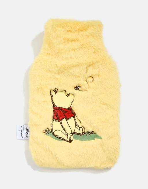 Skinnydip  london winnie the pooh hot water bottle in yellow - YELLOW