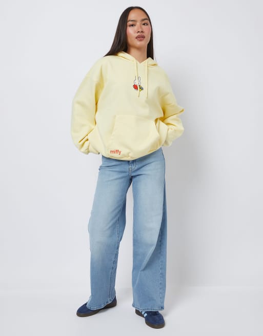 Skinnydip Miffy hoodie in yellow, 2 of 4