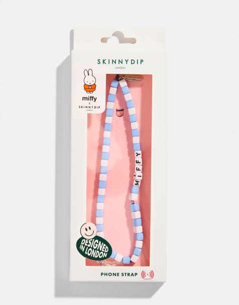 Skinnydip Miffy seaside beaded strap in blue - view 1