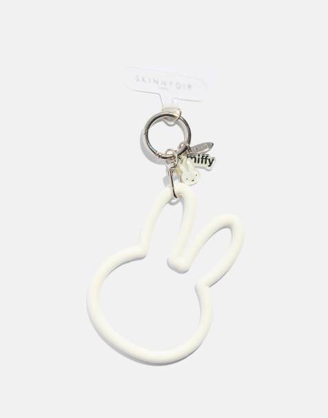 Skinnydip Miffy silicone strap in white - view 1