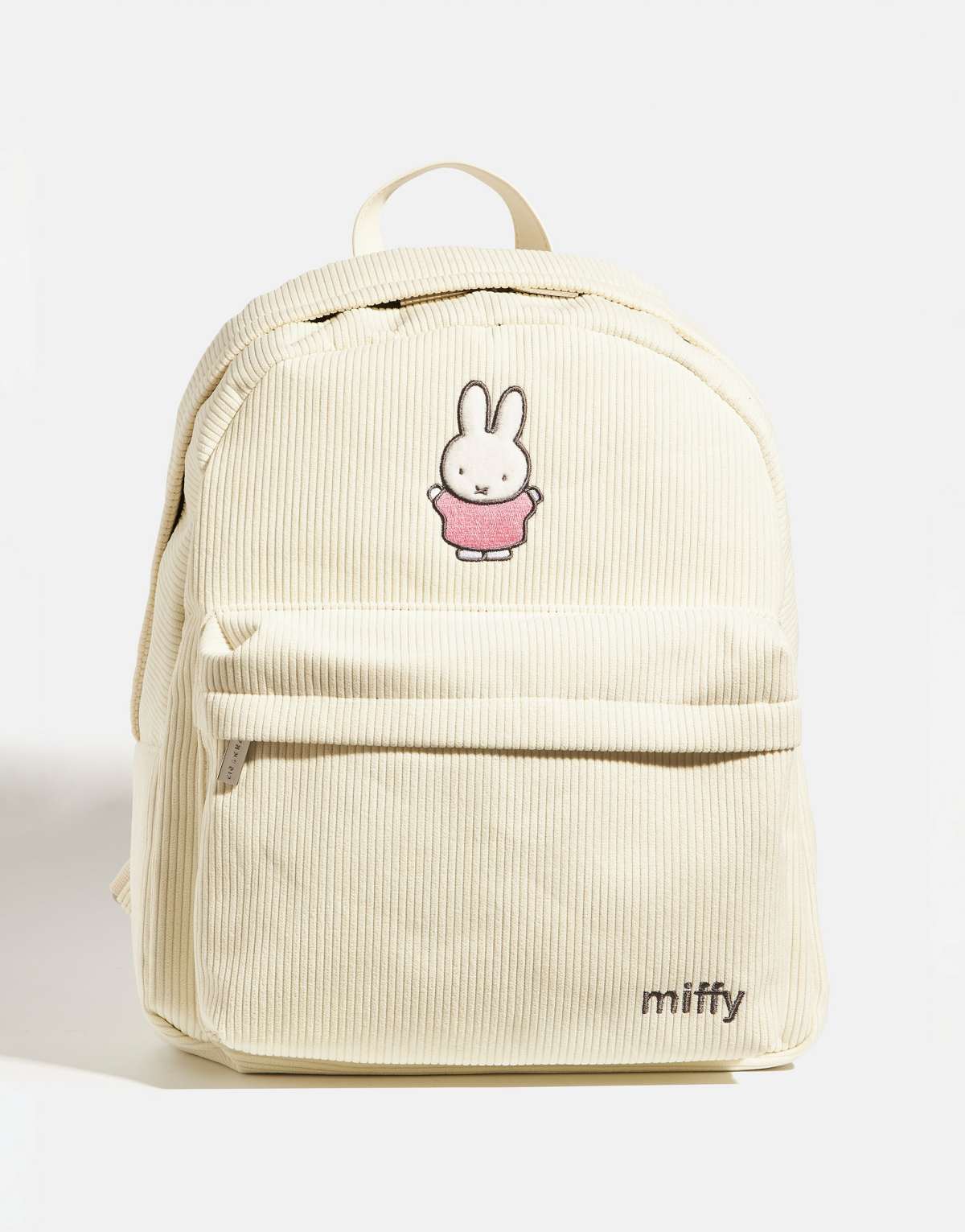 Skinnydip Miffy x skinnydip ecru backpack in white